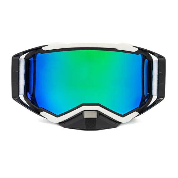 Horsefeathers Garett Bike Goggles (black/white)