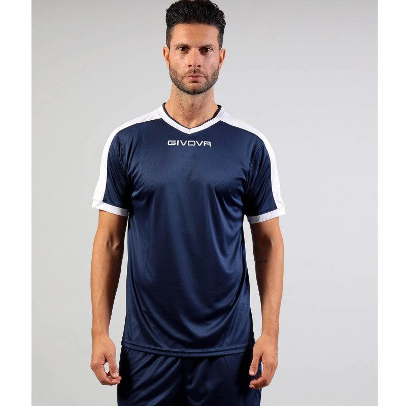 Givova Revolution T-shirt Granate/Negro