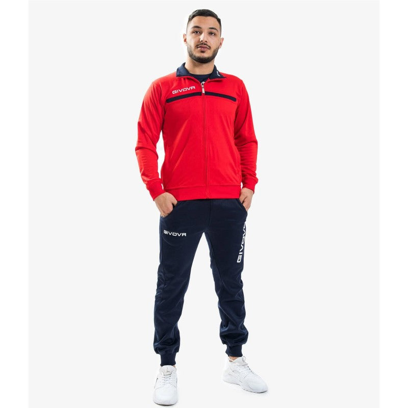 Givova Tuta One Full Zip Tracksuit Royal/Marino