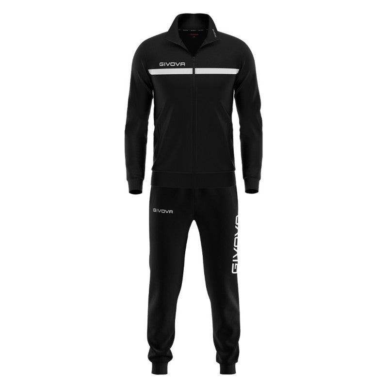 Givova Tuta One Full Zip Tracksuit Rojo/Marino