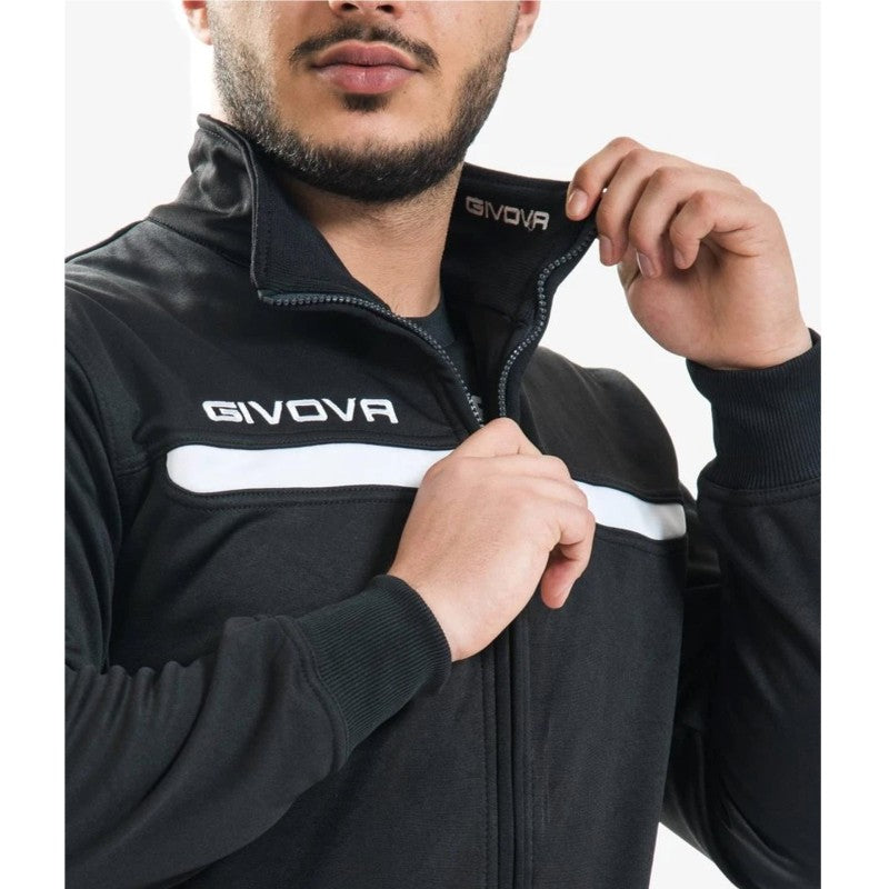 Givova Tuta One Full Zip Tracksuit Rojo/Marino