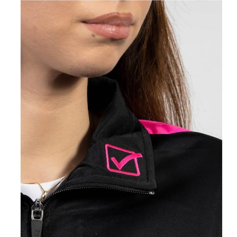 Givova Tuta Revolution Fluor Tracksuit Negro/Fucsia