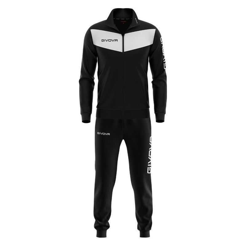 Givova Visa Tracksuit Negro/Turquesa