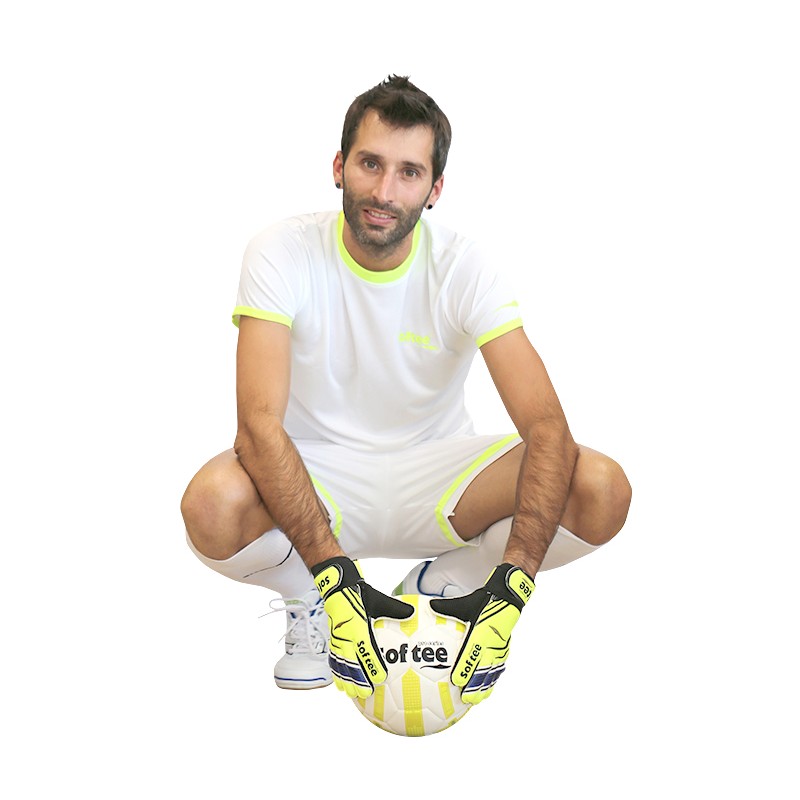 Paire de Gants de Gardien Softee América Jaune