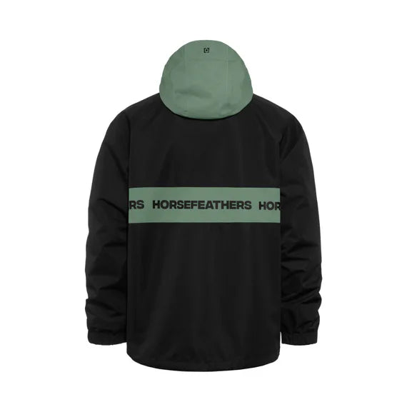 Horsefeathers Gordie Jacket (black/iceberg Green)