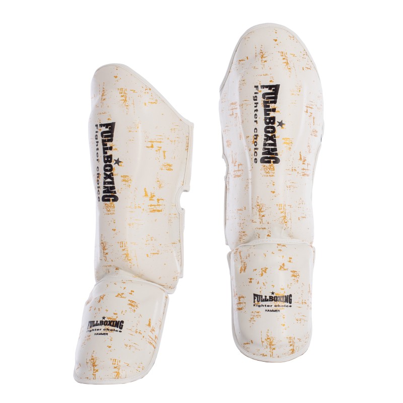 Hammer Fullboxing Shin Pad Pair Blanco
