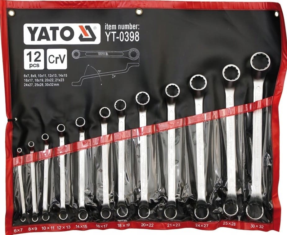 Set di chiavi esagonali da 12 pezzi 6-32 mm Proline