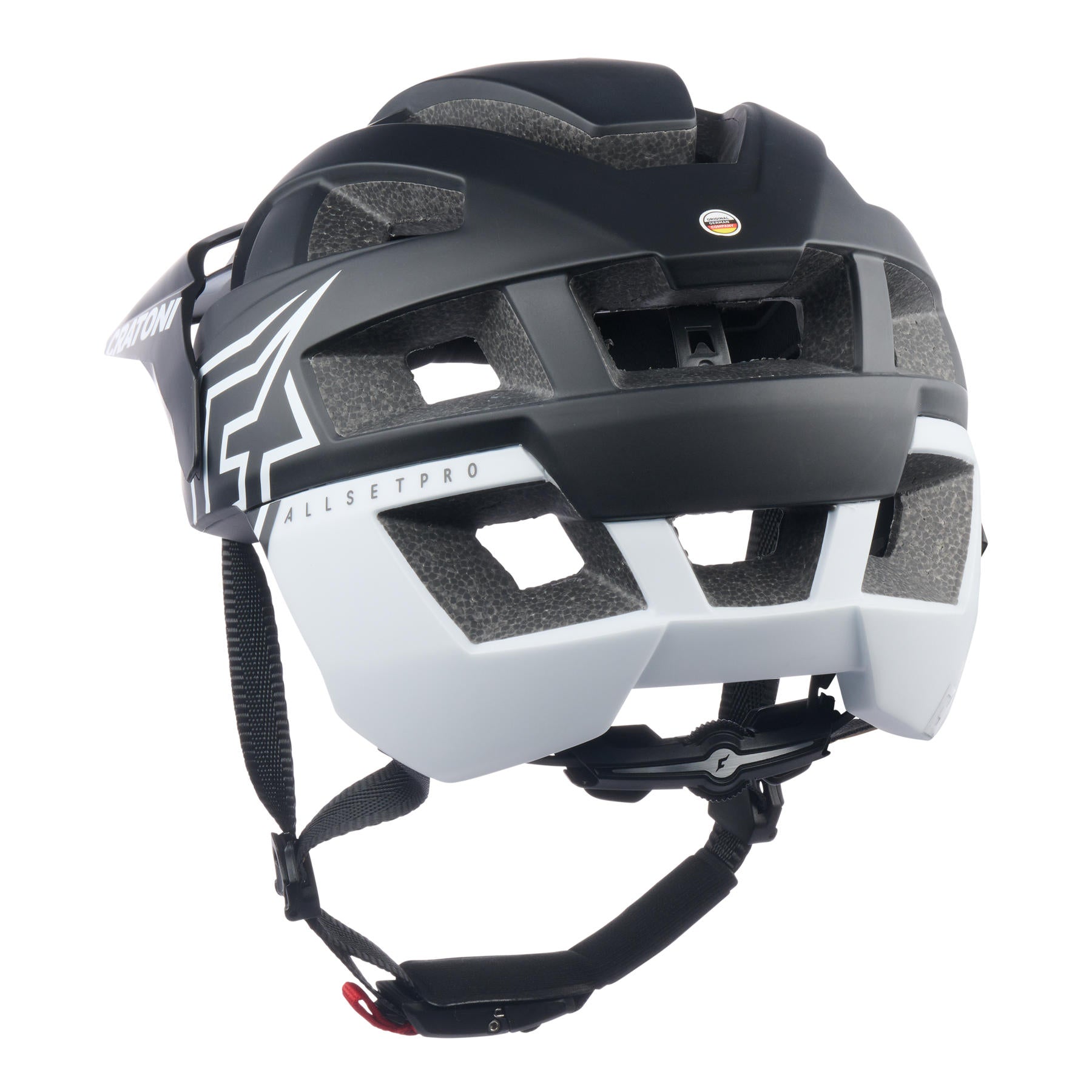 Helma Cratoni Allset Pro Black/white Matt