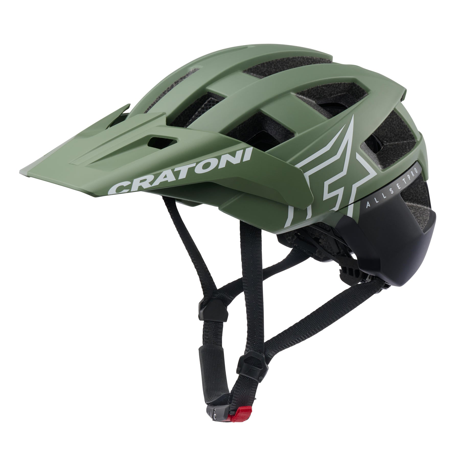 Helma Cratoni Allset Pro Khaki/black Matt