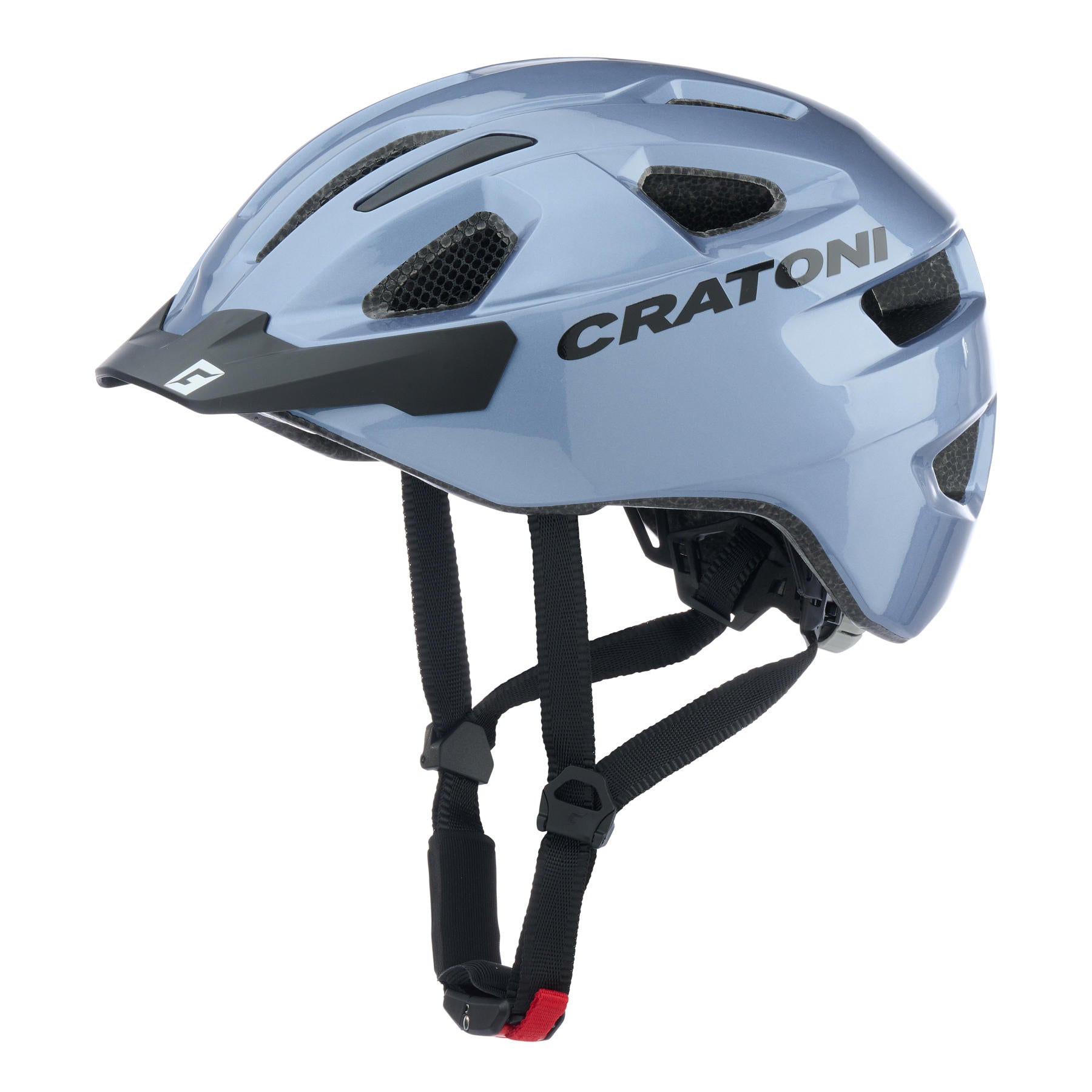 Helmet Cratoni C-swift Blue/metallic Glossy - Uni