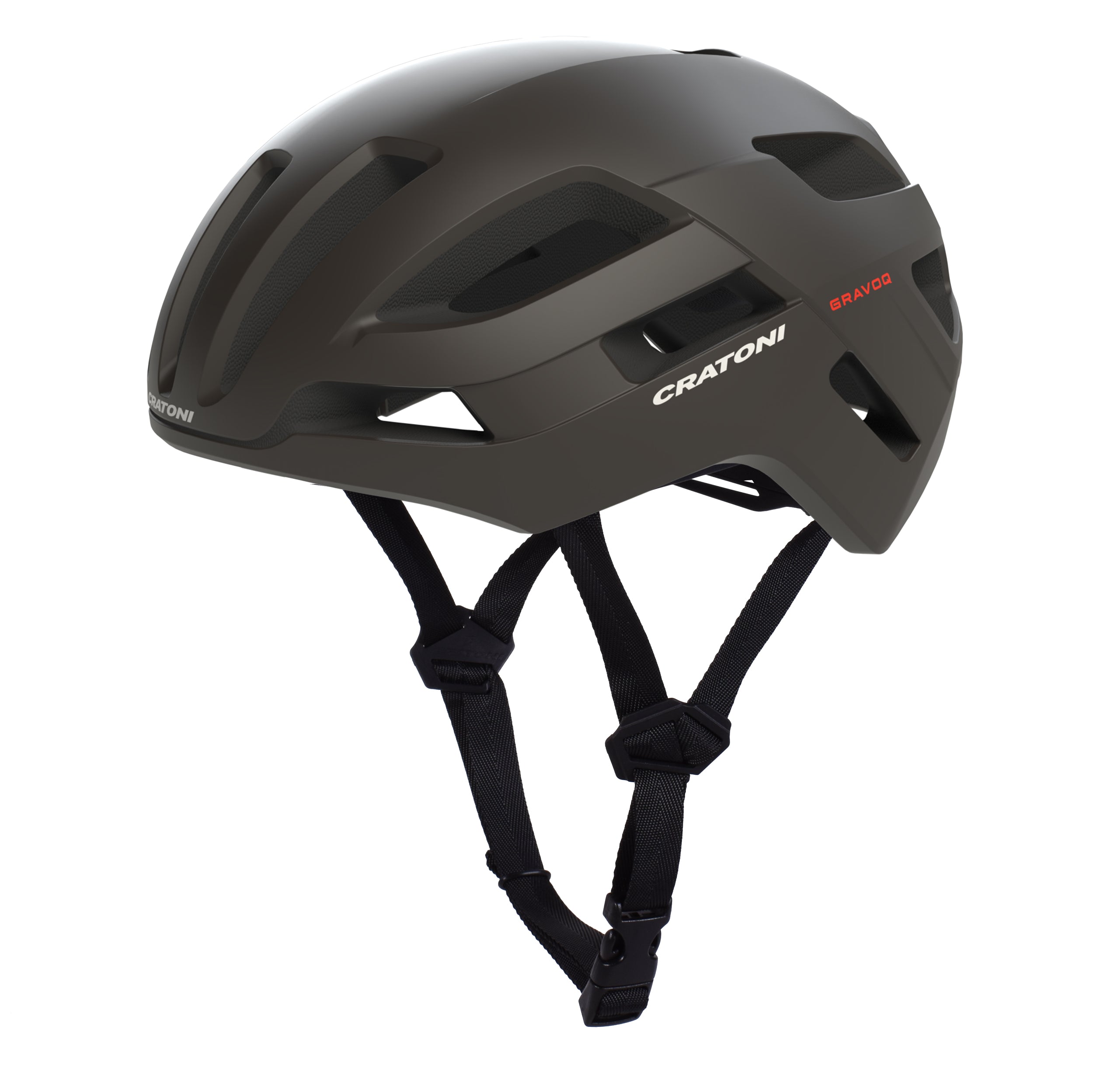 Clogad Cratoni Gravoq Neamhlonrach Dubh - M/l (57-61cm)