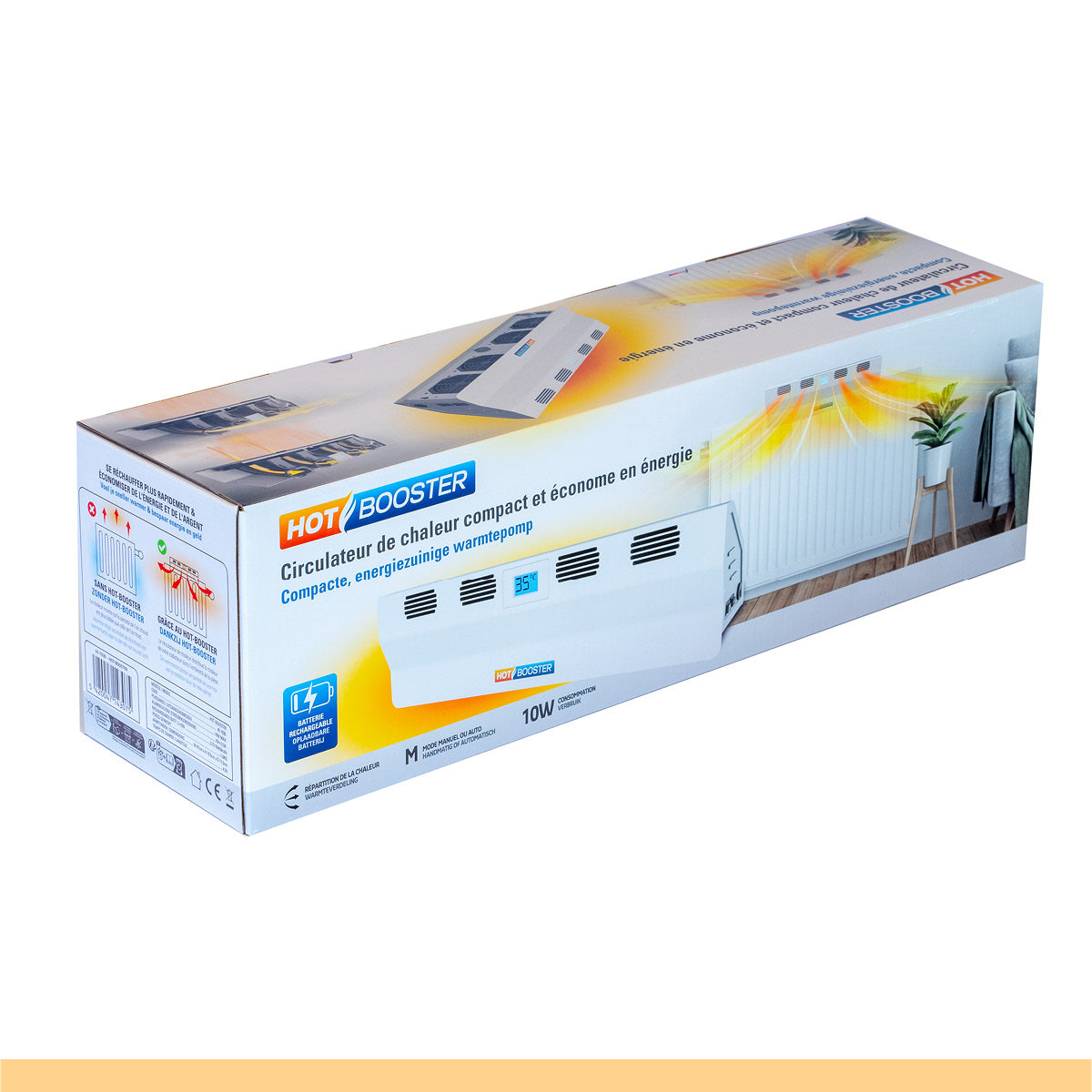 Amplificador de radiador de bomba de calor Boost