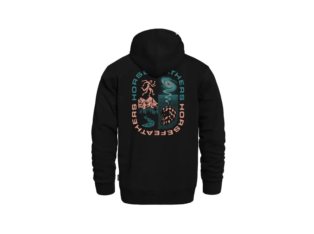 Sudadera Horsefeathers Instinct (negro)