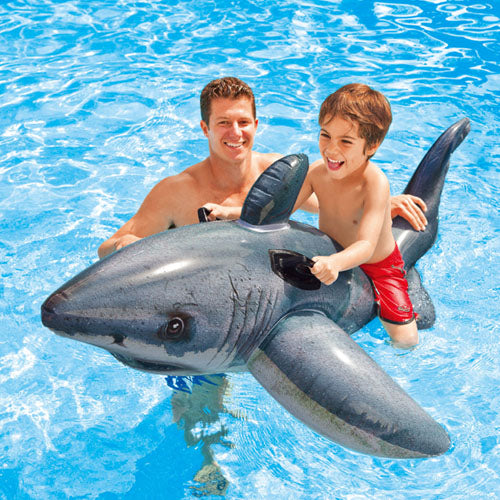 Intex White Shark Ride-on 173x107 cm