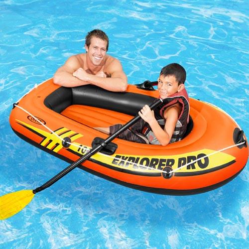 Надуваема лодка Intex Explorer Pro 100 | Без гребла