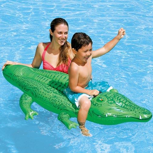 Intex Crocodile Ride-on 168x86 cm