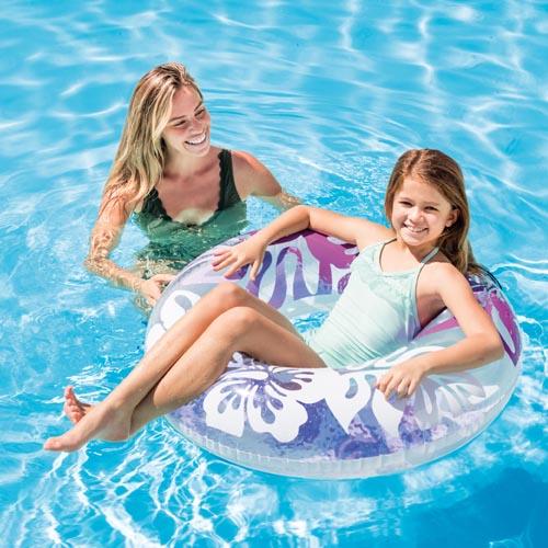 Bouée de natation Intex couleur claire Ø 91 cm | Couleurs assorties