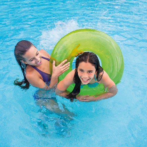 Intex Transparent Swimming Ring Ø 76 Cm | Assorted Colors
