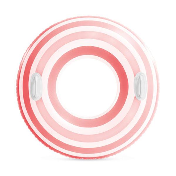 Плувен пръстен Intex Striped Dreams с дръжки | Ø 91 см | Различни цветове