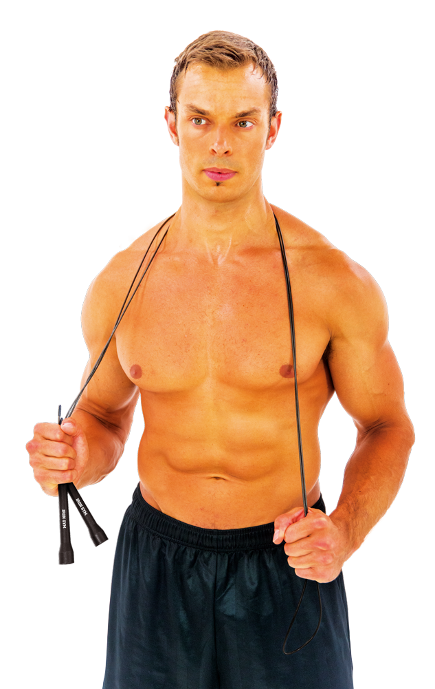 Iron Gym - Verstellbares Springseil 2,4 mm