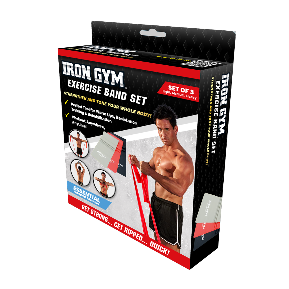 Iron Gym – Excercise Bands – Set Van 3