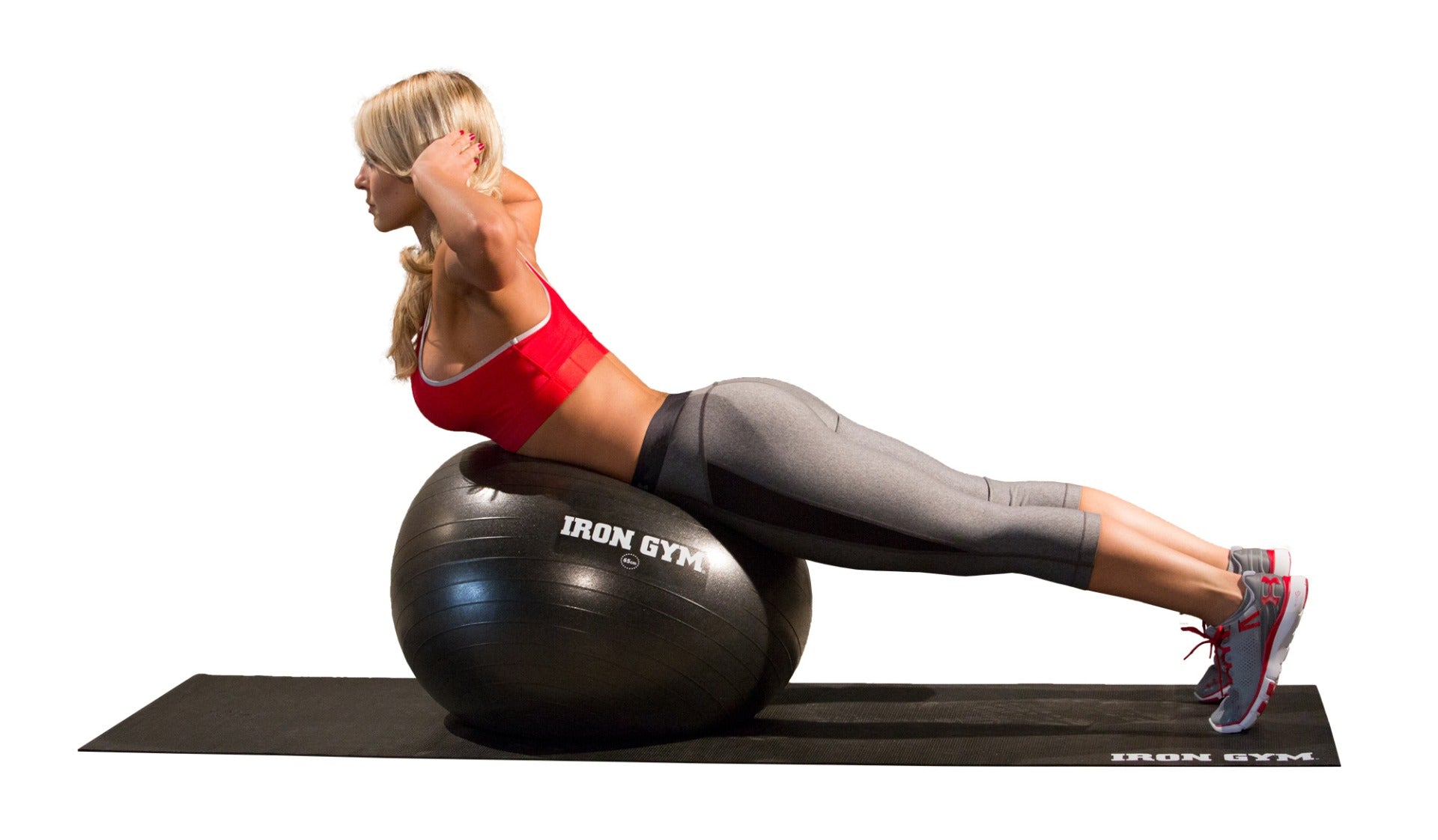 Iron Gym - Exercise Ball 75cm Incl. Pump