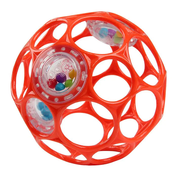 Oball Дрънкалка Oball Лесна за хващане играчка - червена