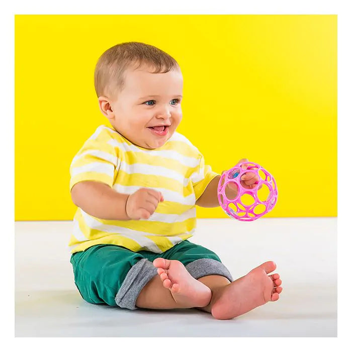 Oball Oball Rattle Easy-grasp Toy - Pink