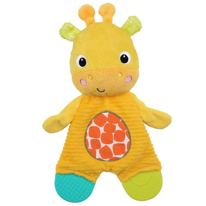 Bright Starts Snuggle & Teethe Plush Teether Giraffe