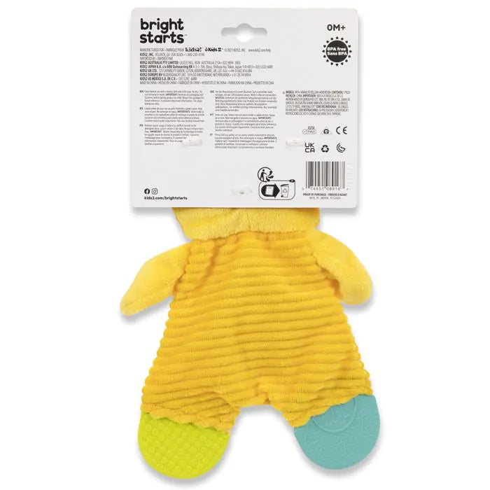 Bright Starts Snuggle & Teethe Plush Teether Giraffe