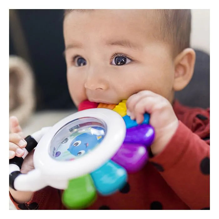 Leanbh Einstein Opus den Scoth Teether Rattle Céadfach