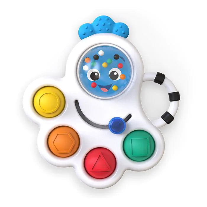 Baby Einstein Opus Shape Pops Sensory Rattle & Teether