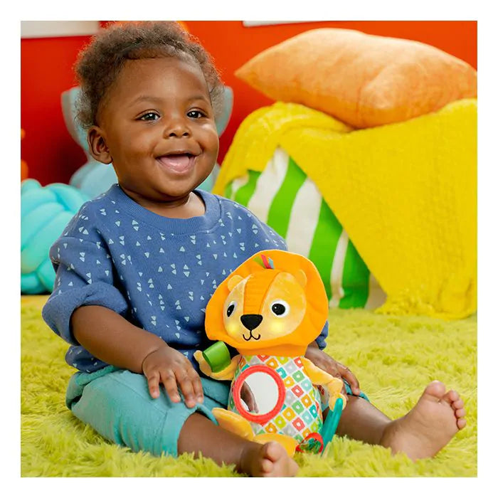 Bright Starts Huggin Lights Musical Light Up Toy - Lion