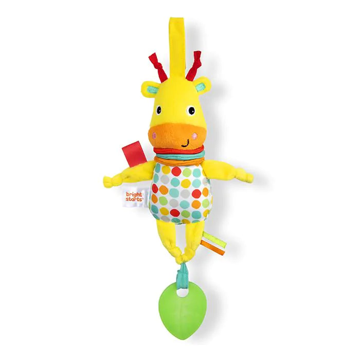 Музикална играчка Bright Starts Pull Play N Boogie - Жираф
