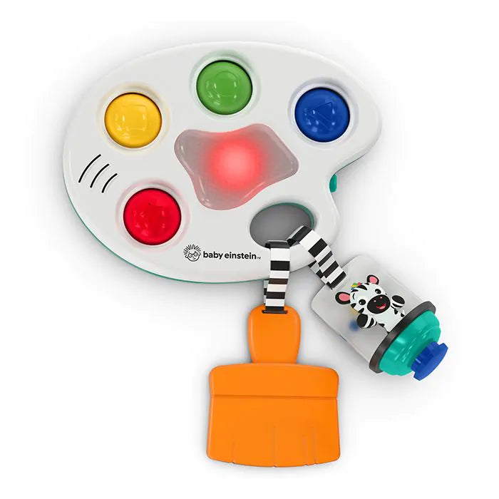 Jouet sensoriel Popper palette de couleurs Baby Einstein