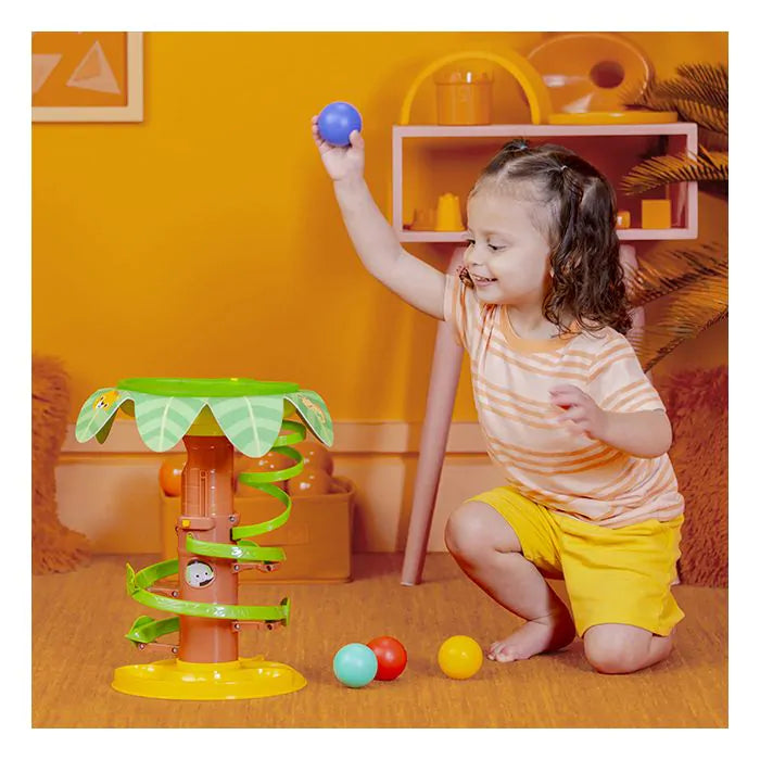 Играчка за игра Bright Starts Tropical Twirl Ball