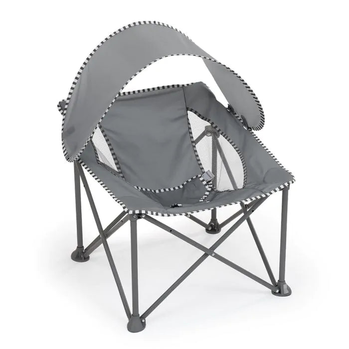 Bright Starts Pop 'n Chill Travel Seat Greyâ€