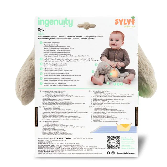 Плюшена залъгалка Ingenuity Sylvi