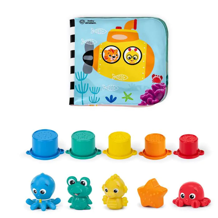 Подаръчен комплект за баня Baby Einstein Opus Bath Pals от 11 части