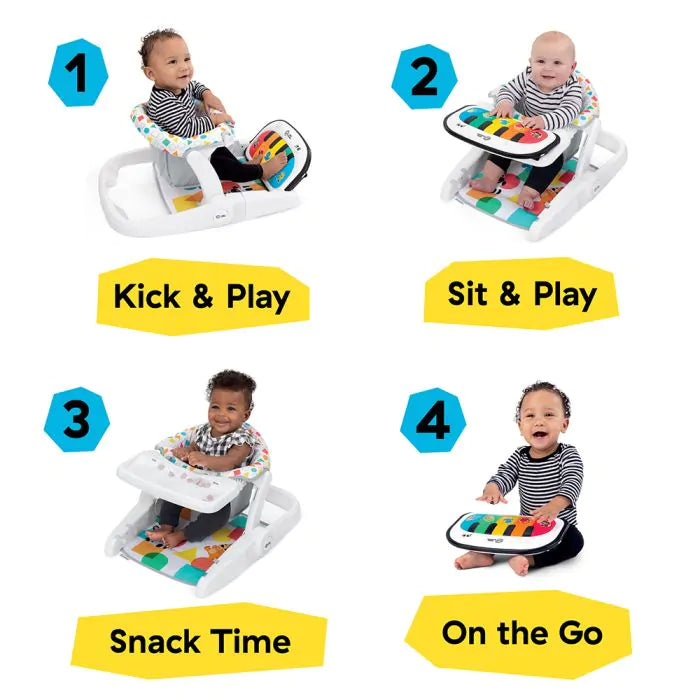 Baby Einstein Tappin' Tunes 4in1 Sit Up Floor Seat