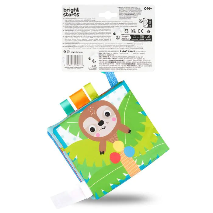 Bright Starts Safari Buddies Soft Book