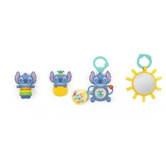 Conjunto de presentes Bright Starts Stitch Tropical Treasures