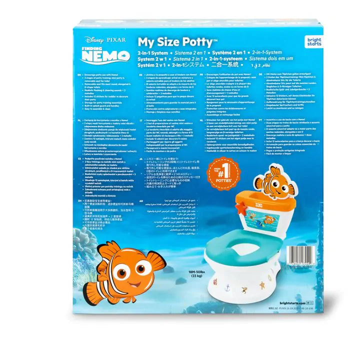 Bright Starts Finding Nemo My Size Potty 2-in-1 System