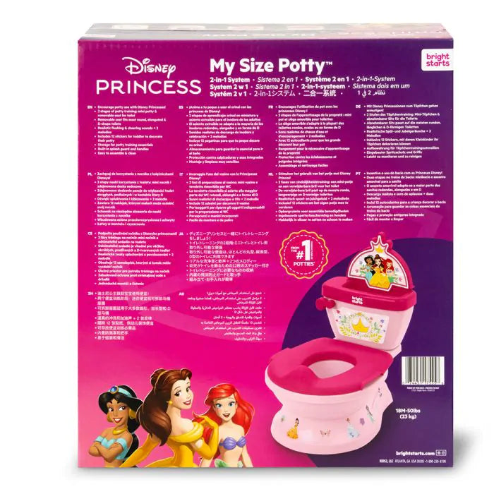 Bright Starts Disney Princess My Size Potty 2in1