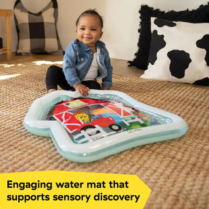 Baby Einstein Cal's Sensory Barn Tummy Time Water Mat