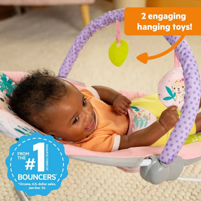 Bright Starts Wildflower Wonders Vibrating Bouncer