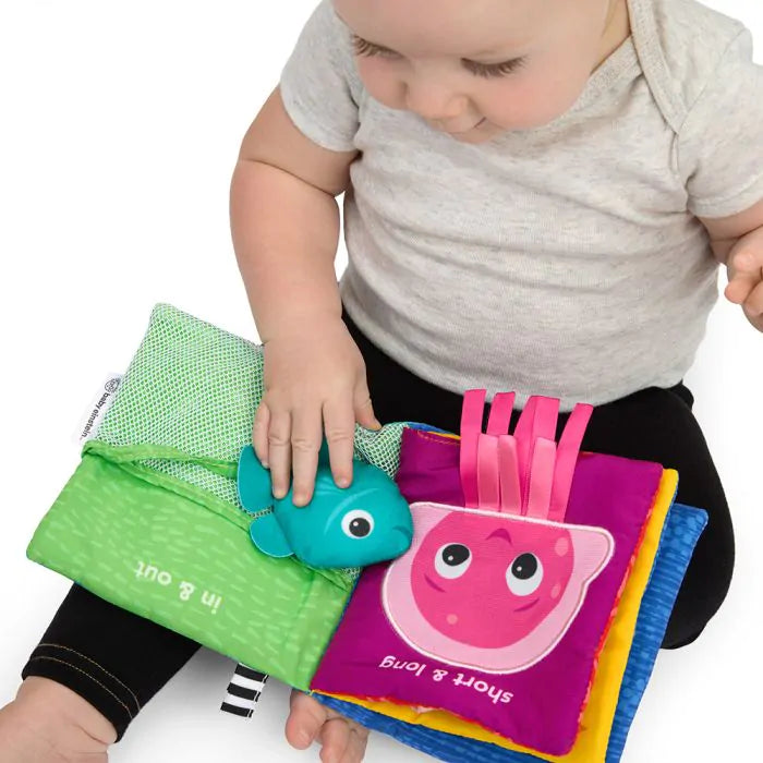 Livre d'activités doux Baby Einstein Ocean Opposes