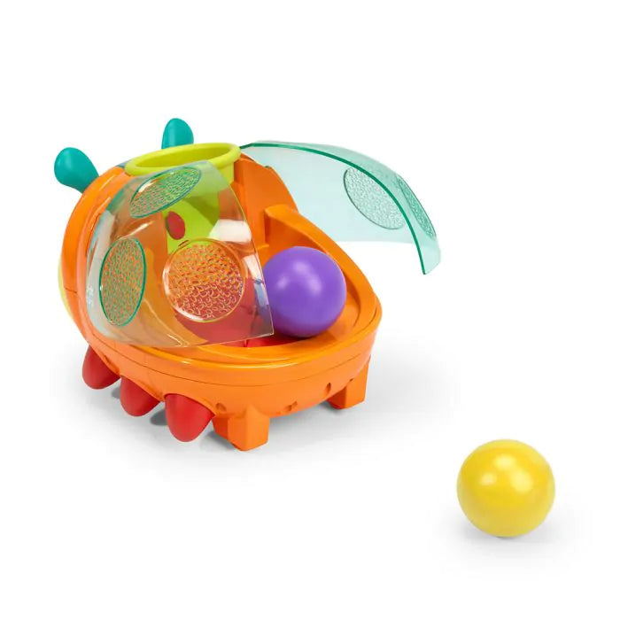 Bright Starts Spin 'n' Chase Bug Ball Popper Toy