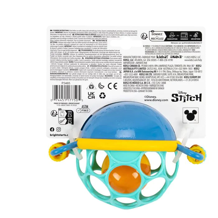 Oball Stitch Jingle & Shake Rasselspielzeug
