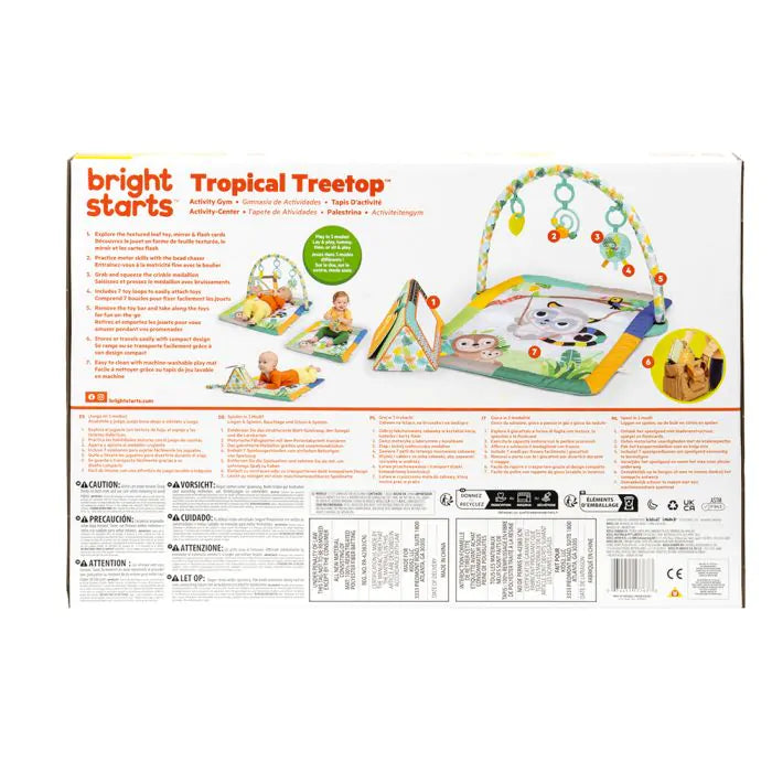 Bright Starts Tropical Treetop Activity Gym